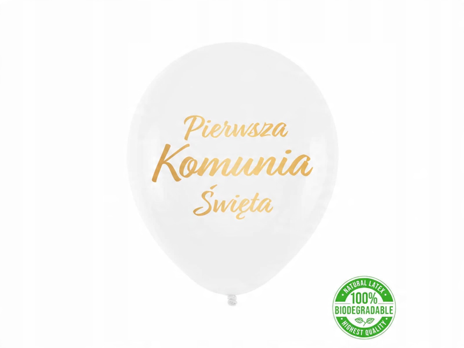 

Balony lateksowe Komunia Święta 30cm 5szt
