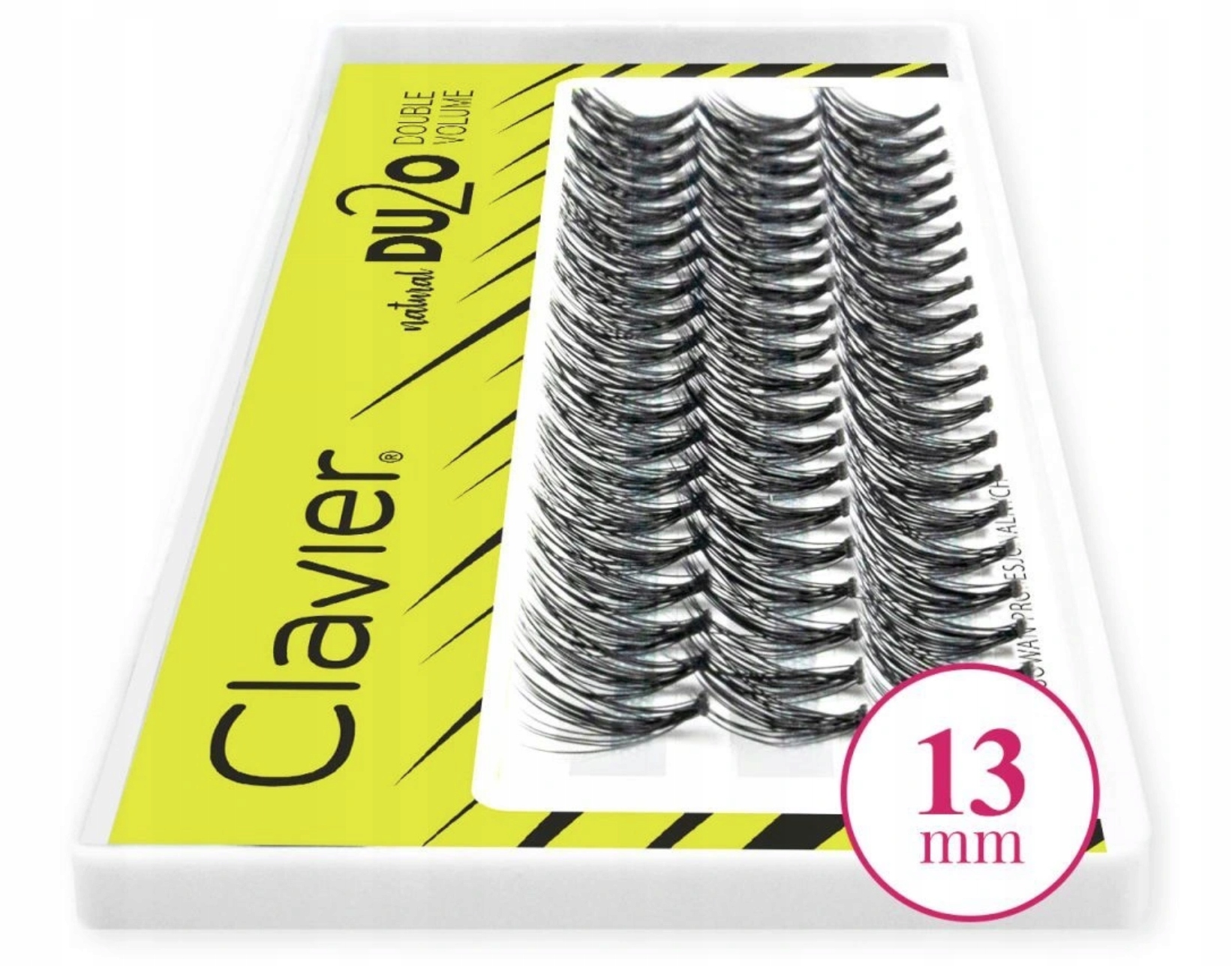 

Clavier DU2O Sztuczne rzęsy kępki rzęsy, 13 mm
