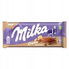 Levně Milka Čokoláda Hazelnut Creme 85 g