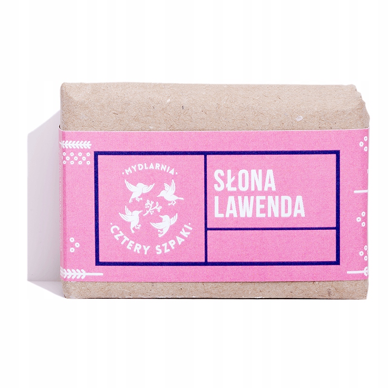 Mydło lawendowe z solą himalajską SŁONA LAWENDA