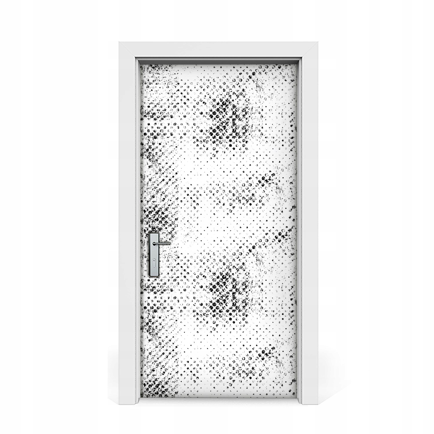 

Naklejka na drzwi okleina Wzór kropki 95x205