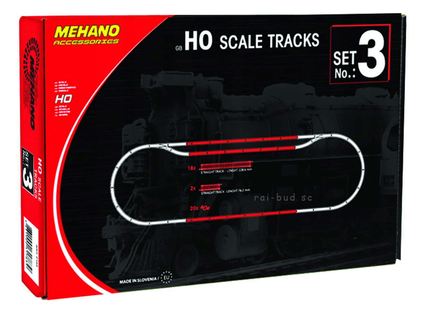 

Dodatkowe Tory Proste Do Kolejek Ho 1:87 40EL S3