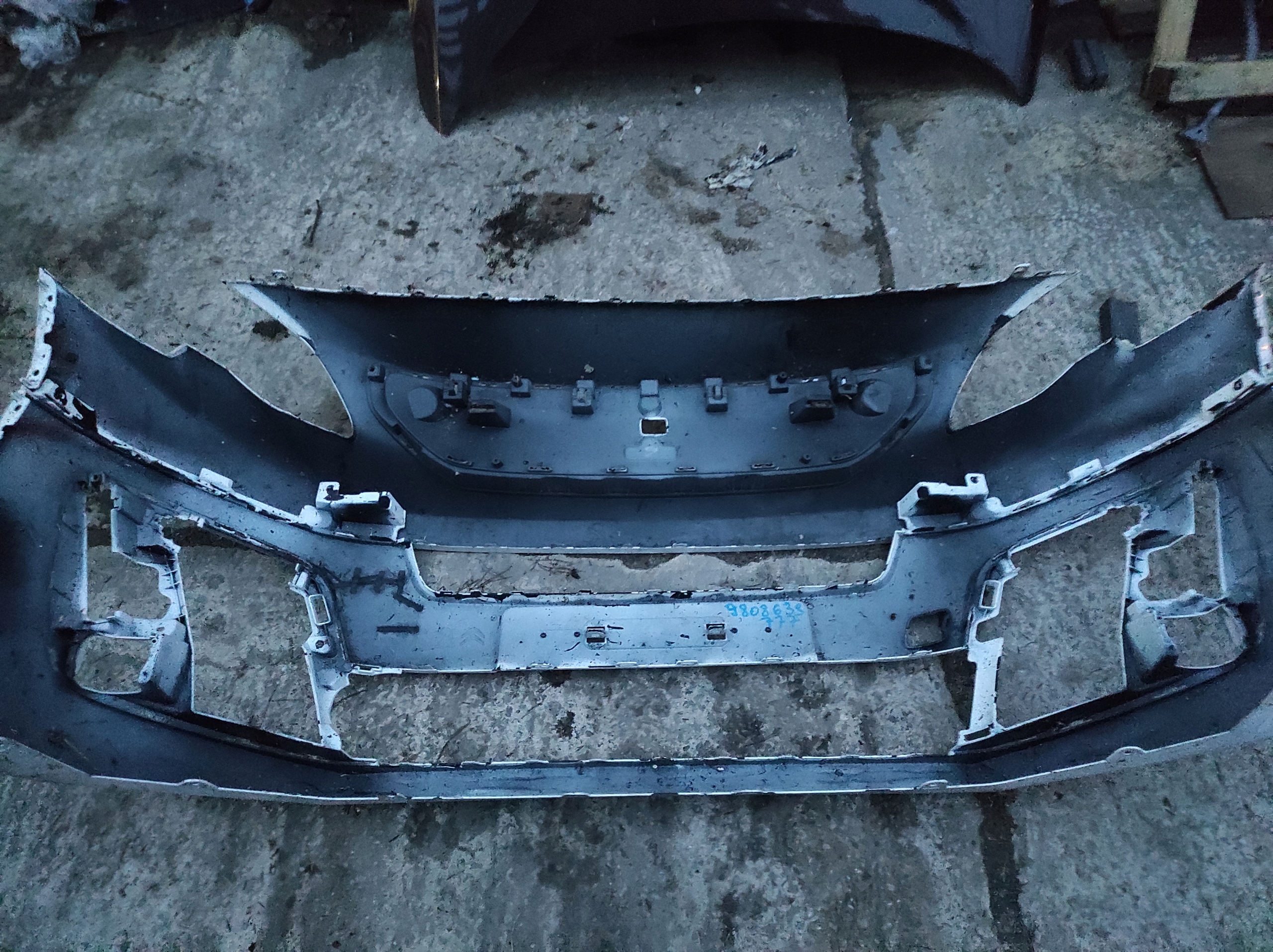 bumper front front CITROEN JUMPY 17- 9808639777