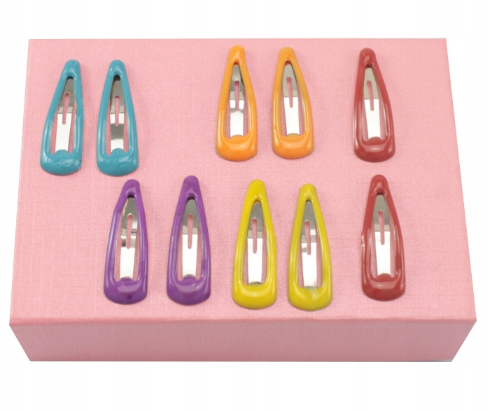 

Spinki Do Włosów Pyki Małe 3 CM MIX 10 Sztuk