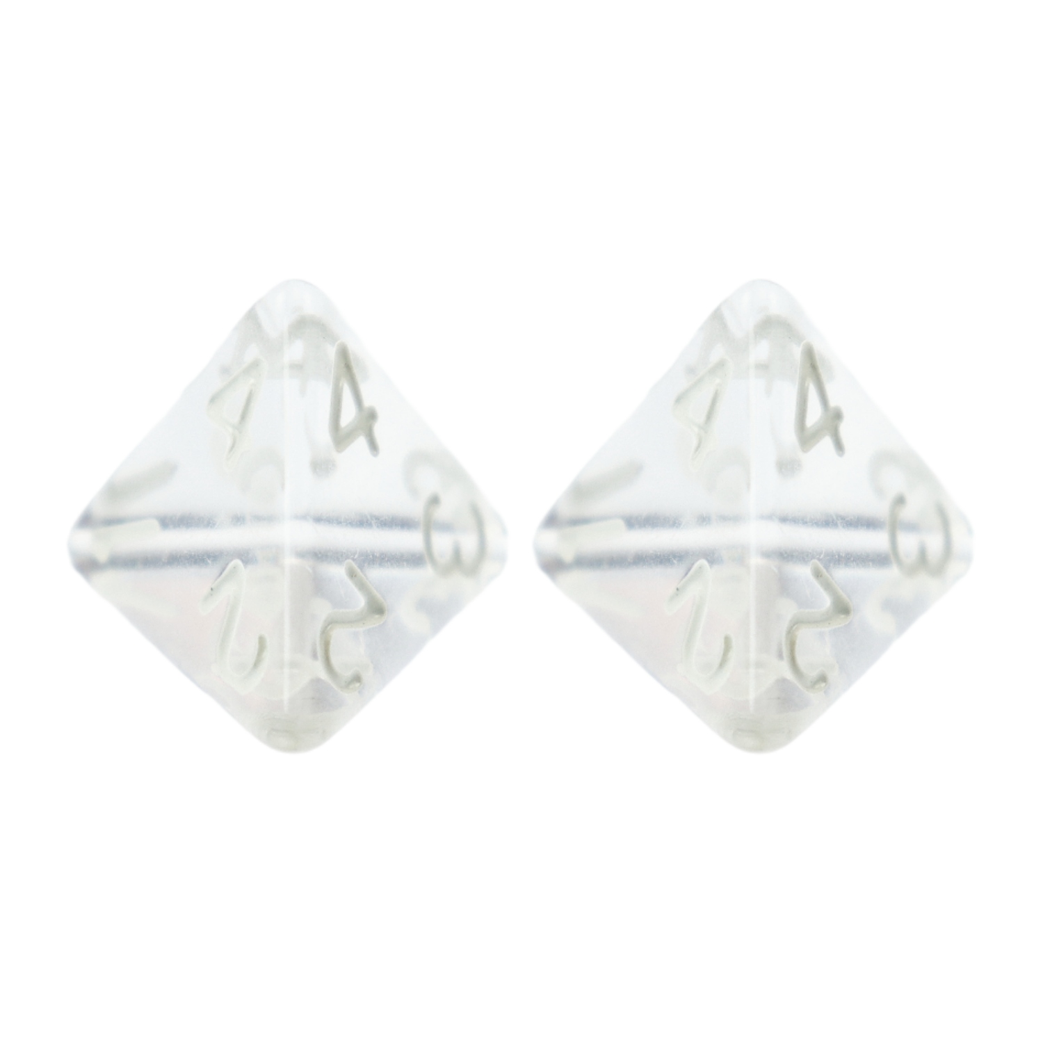 ZESTAW 2 KOSTEK K4 RPG SMOCZE JAJO KOŚĆ CZTEROŚCIENNA