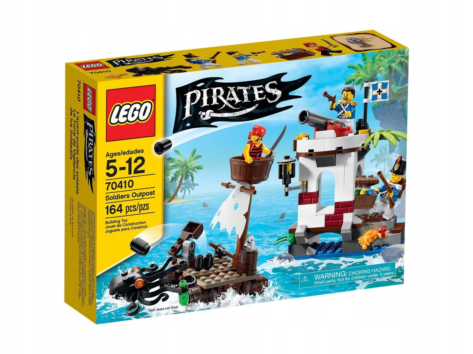 Lego Pirates 70410 Vojenská stanice Nové