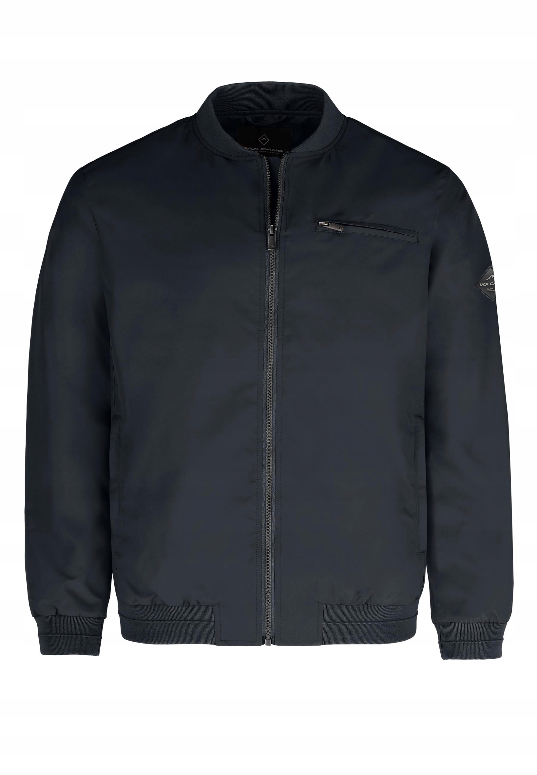 Pánská Bomber Jarní Přechodová Tmavě Modrá Volcano J-bazil XL