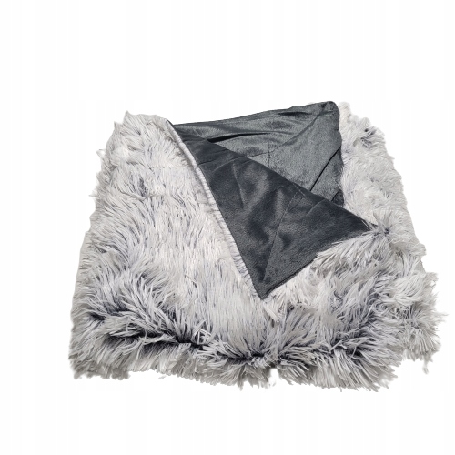 

Koc sztuczne futro Lot 135x195cm szary