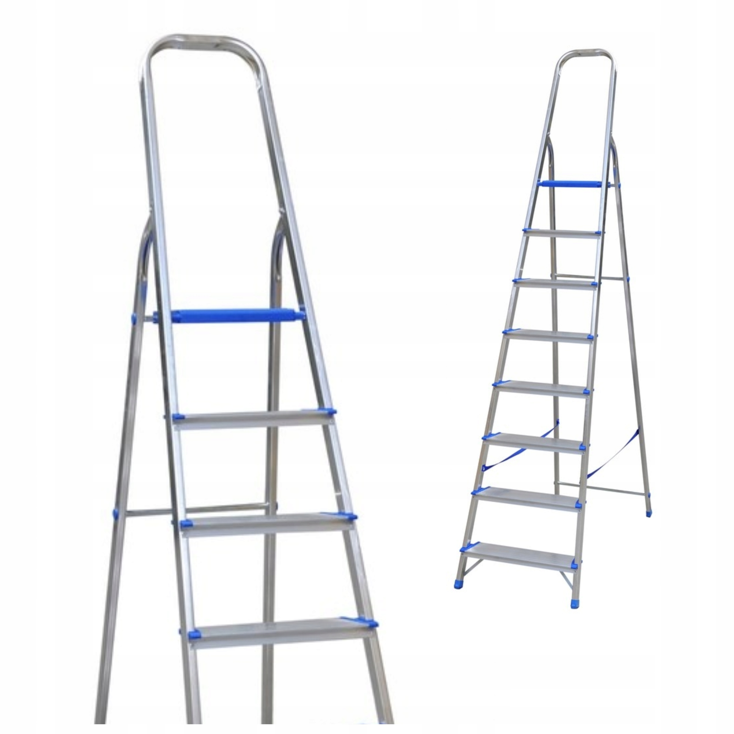 DRABINA DRABINY ALUMINIOWE PROFI 7+1 STOPN. DRABEX