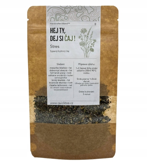 QuickTea Stres bylinný čaj 250 g