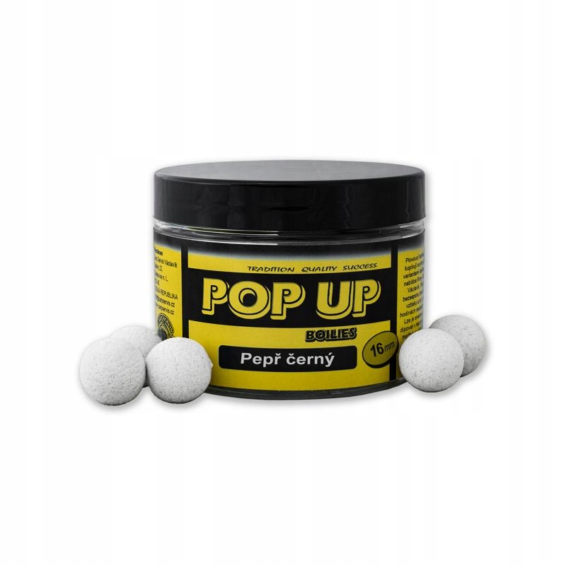 Csv Kulki Pop-Up 16 mm 50g Czarny Pieprz