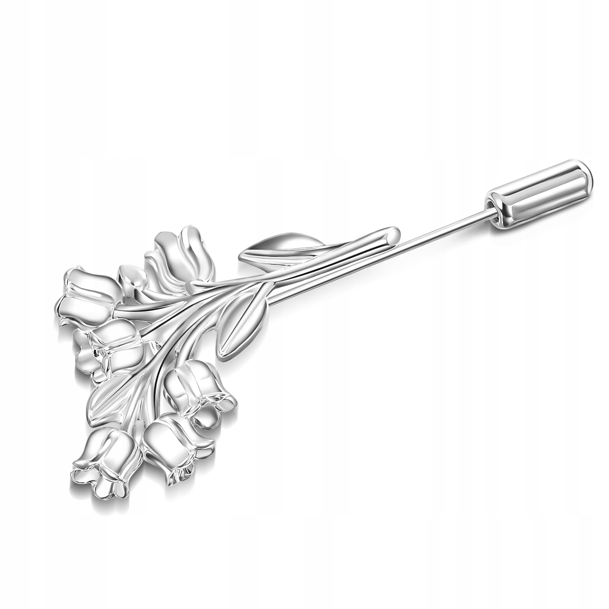 Pin do klopy saka ve tvaru květů konvalinky Pako Lorente One Size