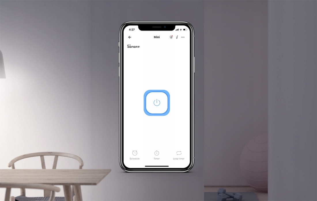Sonoff Inteligentny Przełącznik MINI R2 Smart Switch WiFi DIY eWeLink Cechy dodatkowe łączność z wifi