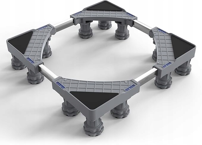 Podstavec pod ledničku a sušičku Dewel 12 stop 500 kg šedý