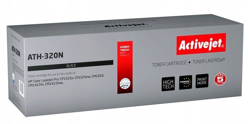 Toner Activejet ATH-320N (zamiennik do Hp 128A CE320A; Supreme; 2000 stron;