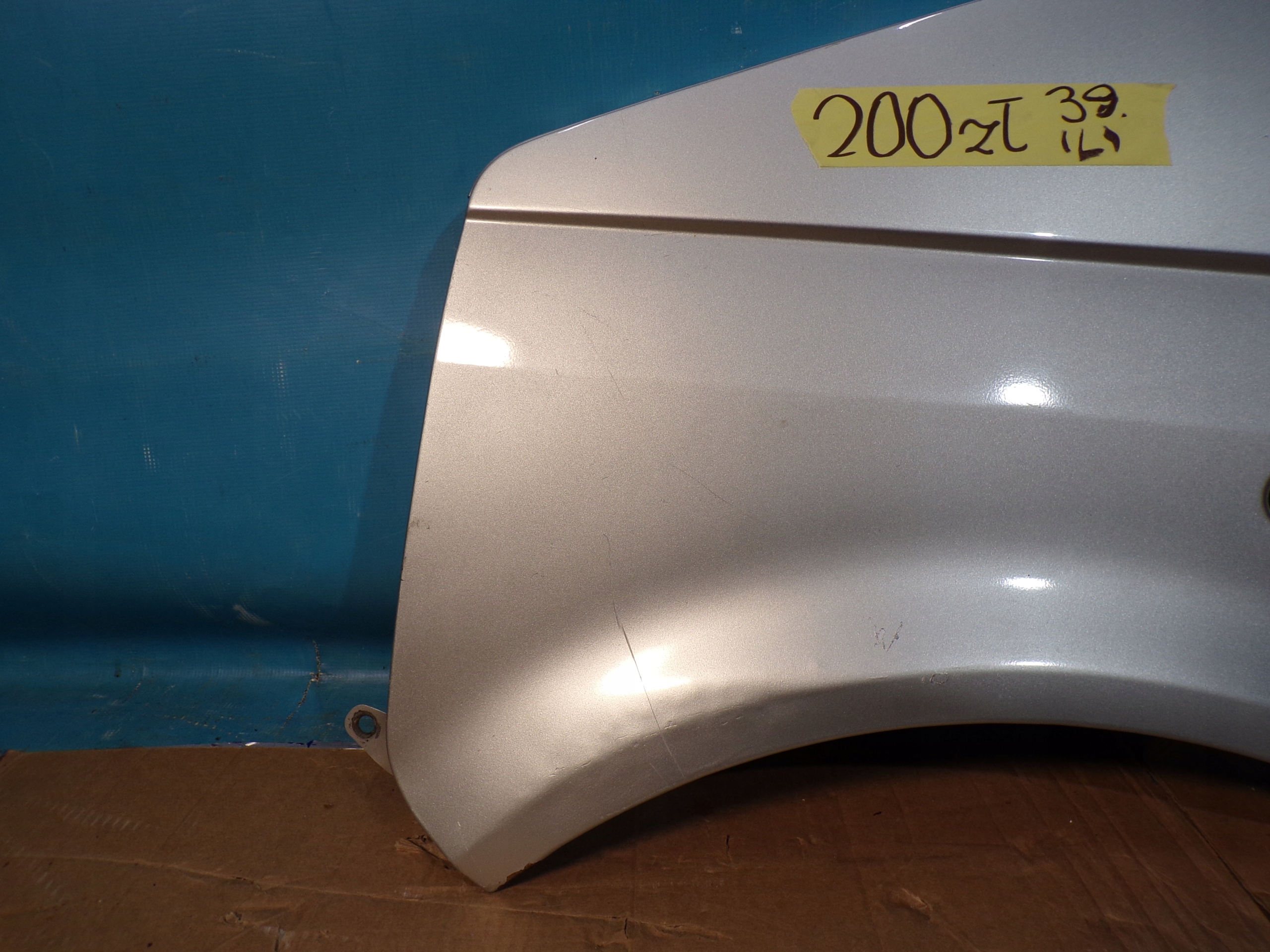 VW T5 TRANSPORTER MULTIVAN 03- fender left SREBRNY without RDZY