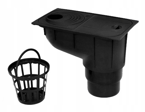 

Osadnik rynnowy czyszczak Basic czarny Capricorn