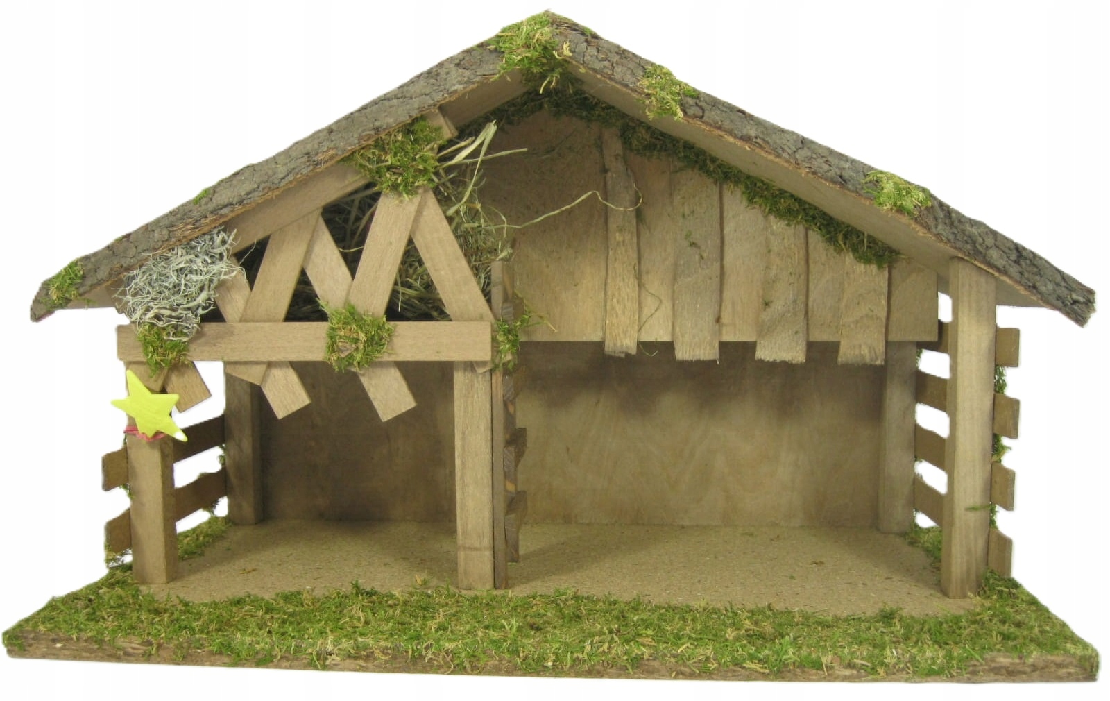 Vianočný Betlehem * Stajňa * 56x27x35cm pre figúrky s výškou 14-15cm