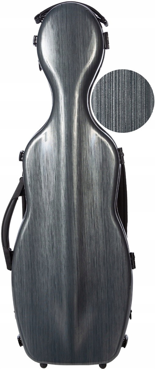 Houslové pouzdro housle Efekt oceli M-case Ša
