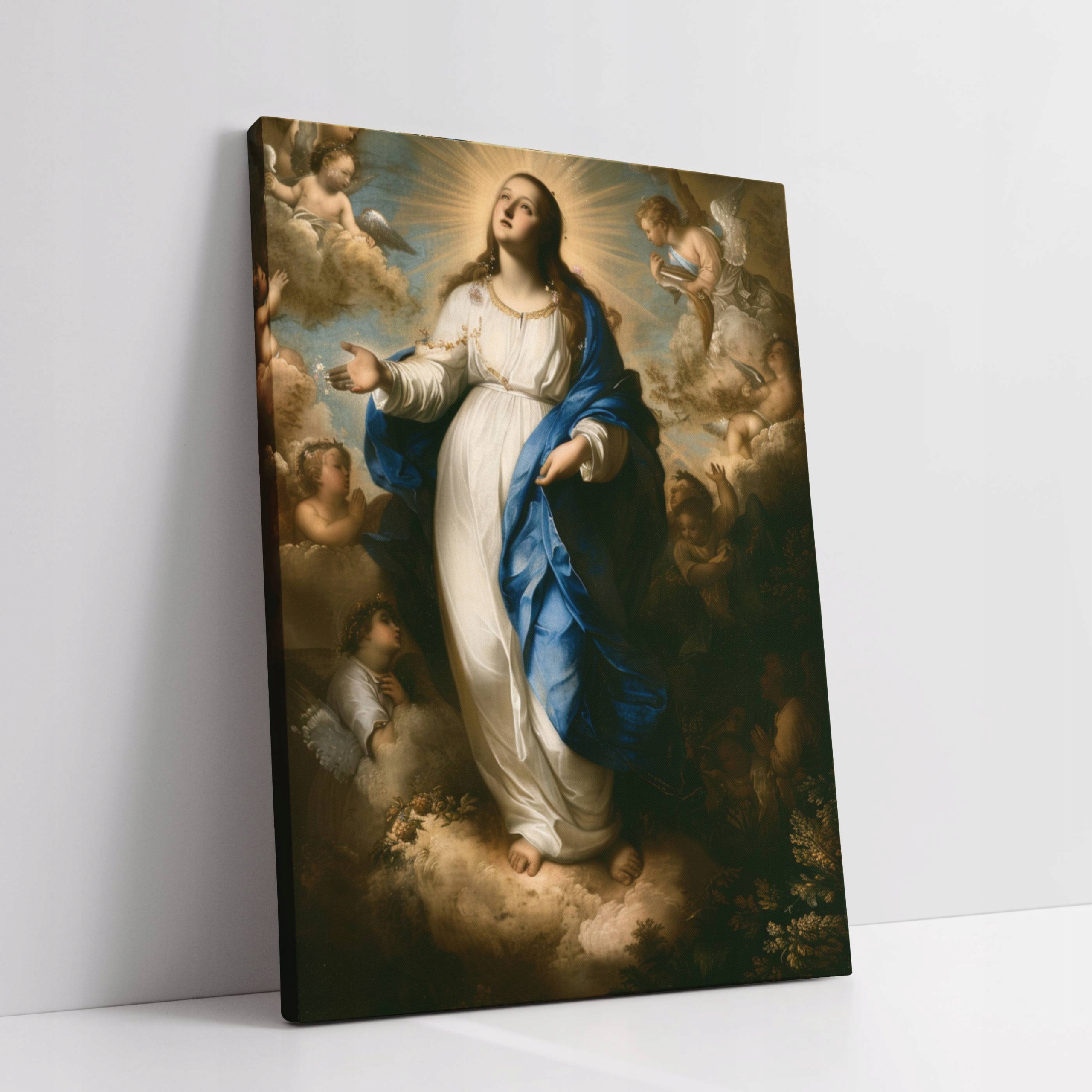 Obraz na plátně Neposkvrněná Matka Boží Marie dům obývacího pokoje 75x100