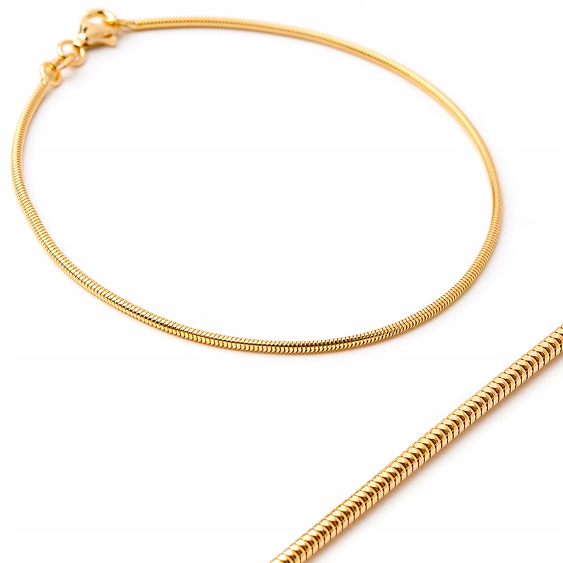 

Bransoletka Złota Błyszcząca Żyłka 1.4 MM 14KR