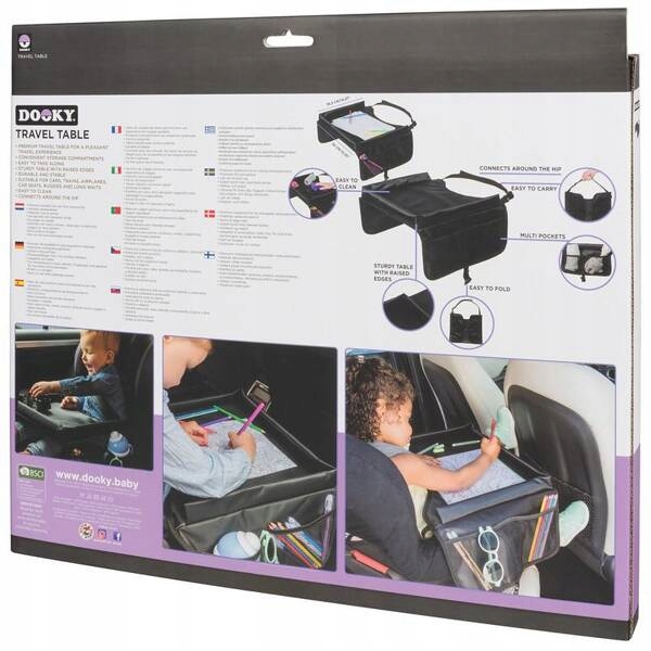 DOOKY TRAVEL STOLIK PODRÓŻNY DLA DZIECI Kod producenta 5128226