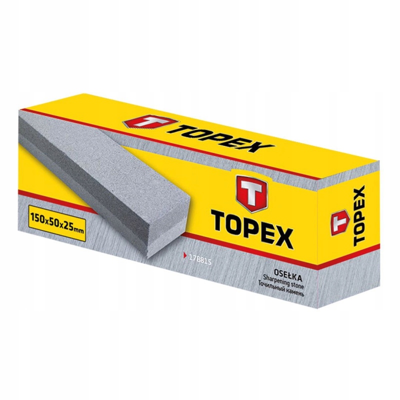 TOPEX KAMIENNA OSEŁKA OSTRZAŁKA DO NOŻY dwustronna K100 K200 150mm 17B815 Kod producenta 17B815