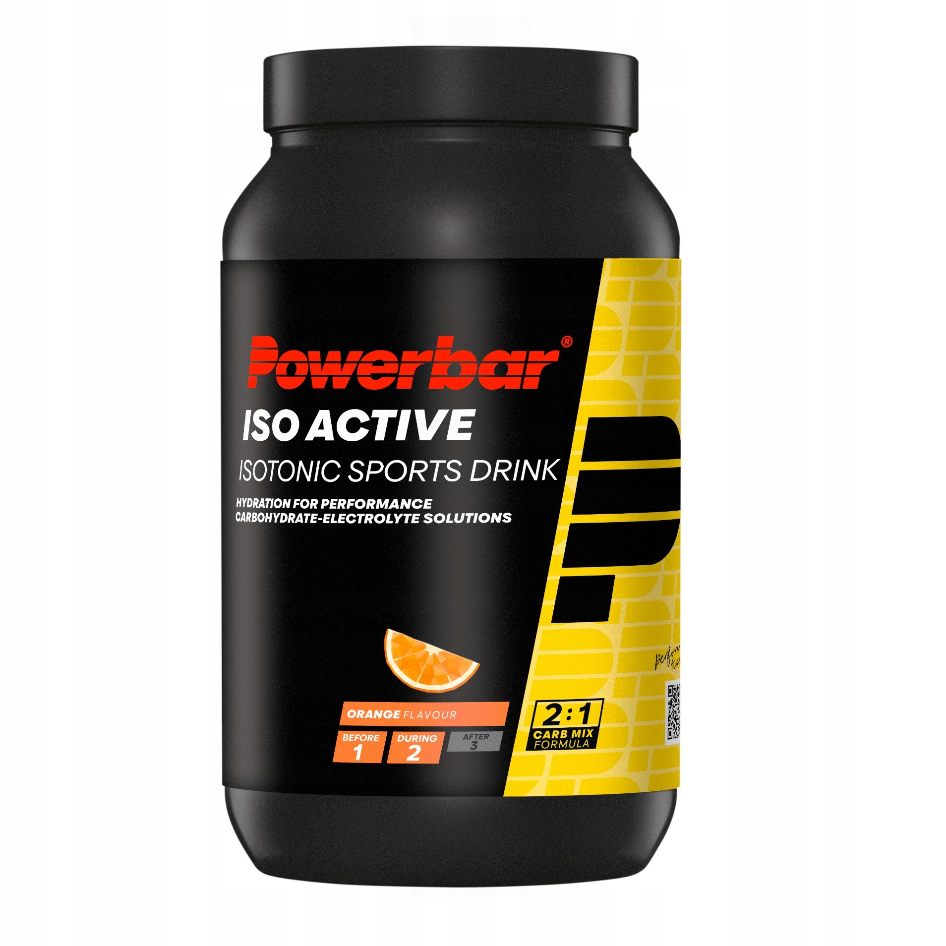 PowerBar Práškový nápoj Isoactive Isotonic Sports Drink 1320 g Pomeranč