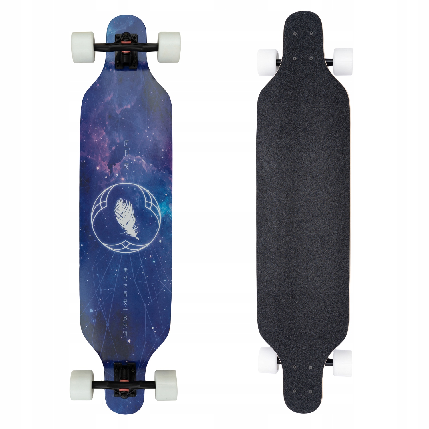 Deskorolka Longboard Piórko MASTER 41"" Klon 104cm