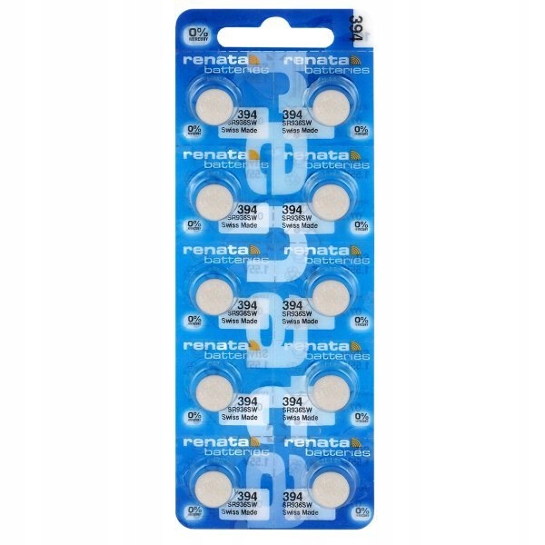 

Bateria srebrowa Renata 394 380 SR936SW G9 1SZT