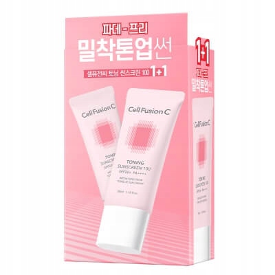Cell Fusion C Dark Spot Toning Sunscreen SPF50+ Pa +++ 2 x 35ml