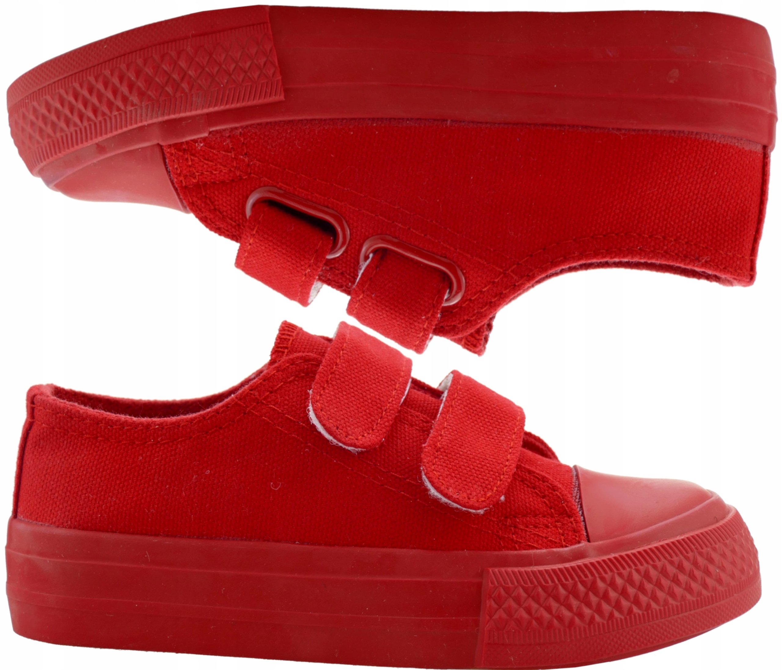 

Buty Dziecięce klasyczne Trampki niskie Rzepy 28