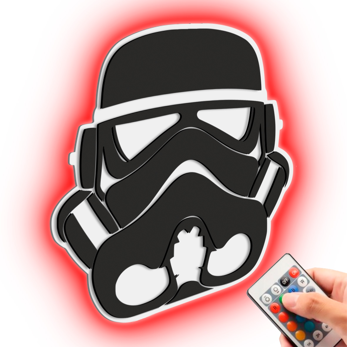 Noční Lampa Led Star Wars Stormtrooper 3D Dárek