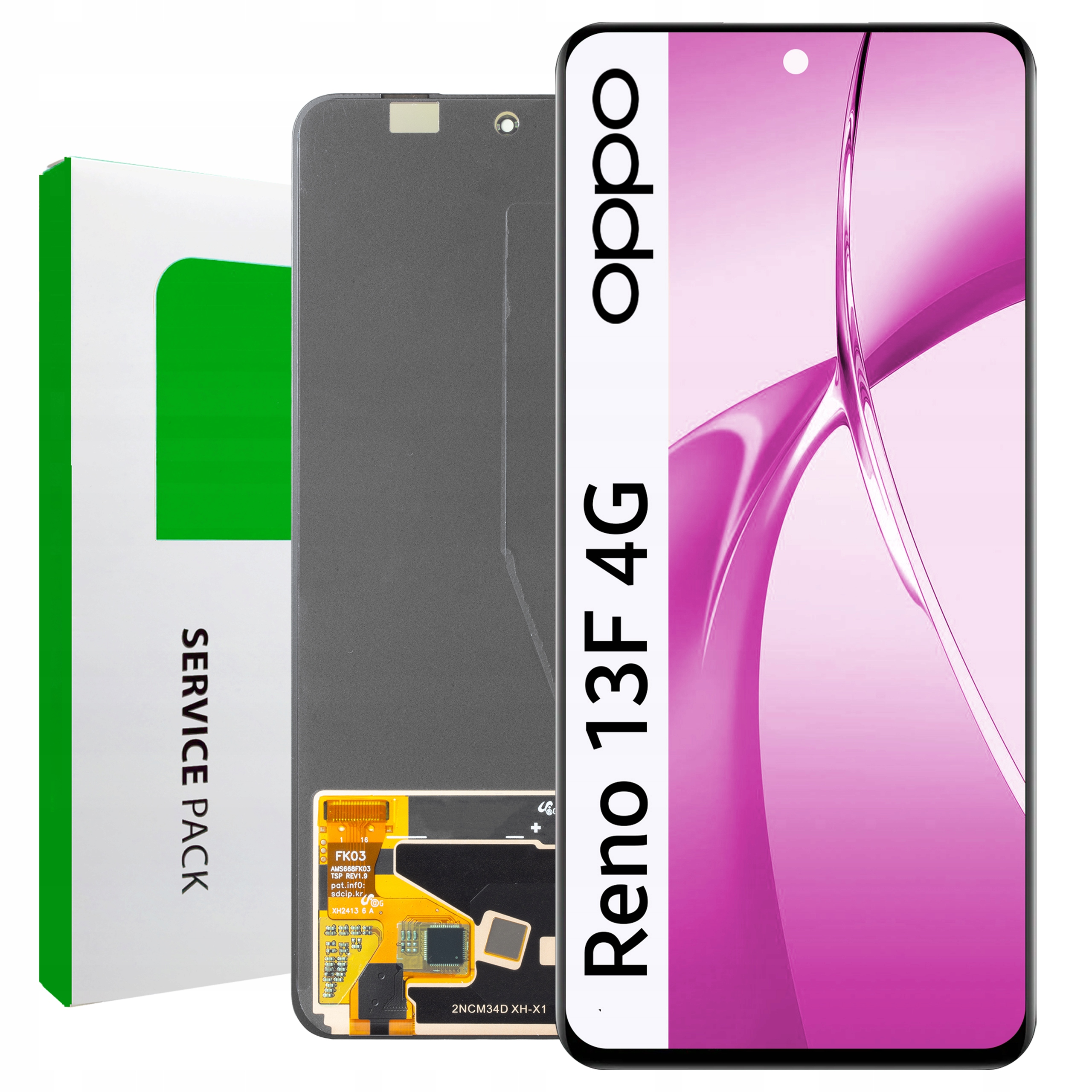 CPH2701 LCD pro Reno 13F 4G Service Pack Displej Matrix Originál Zila