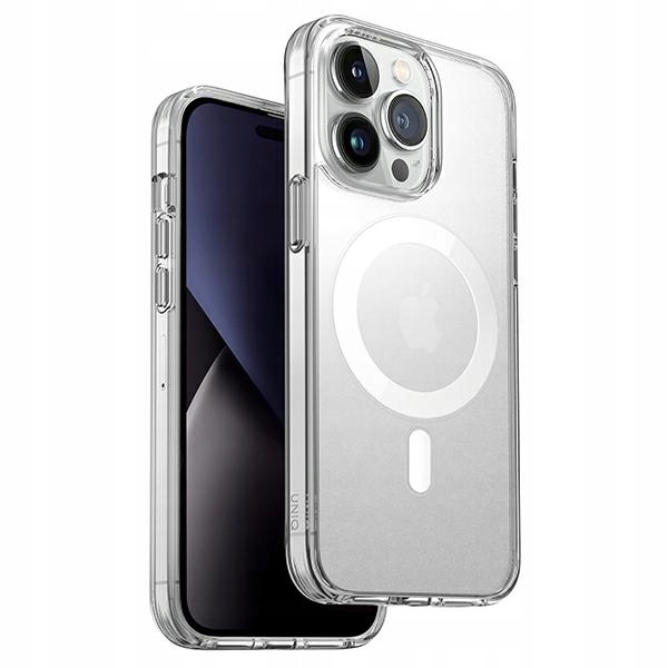 Etui do iPhone 14 Pro Uniq Magclick Przeźroczyste