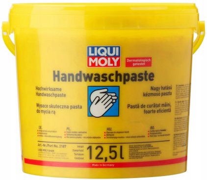 Liqui Moly Mycí Pasta Na Ruce Výkonná Účinná 12,5L 2187