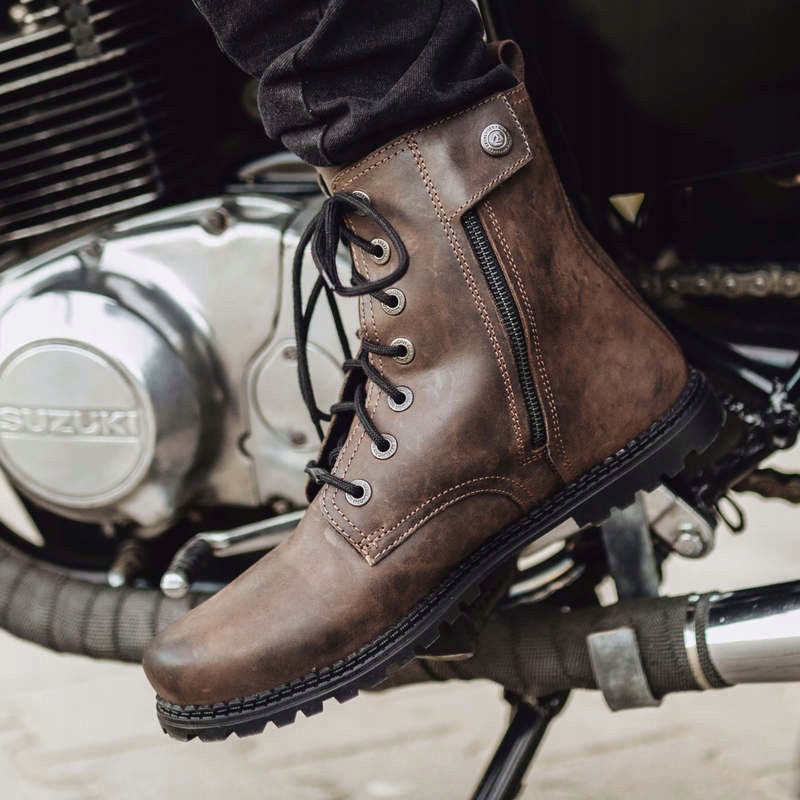 BUTY SKÓRZANE REBELHORN NOMAD VINTAGE KHAKI [Rozmiar: 41] Producent Rebelhorn