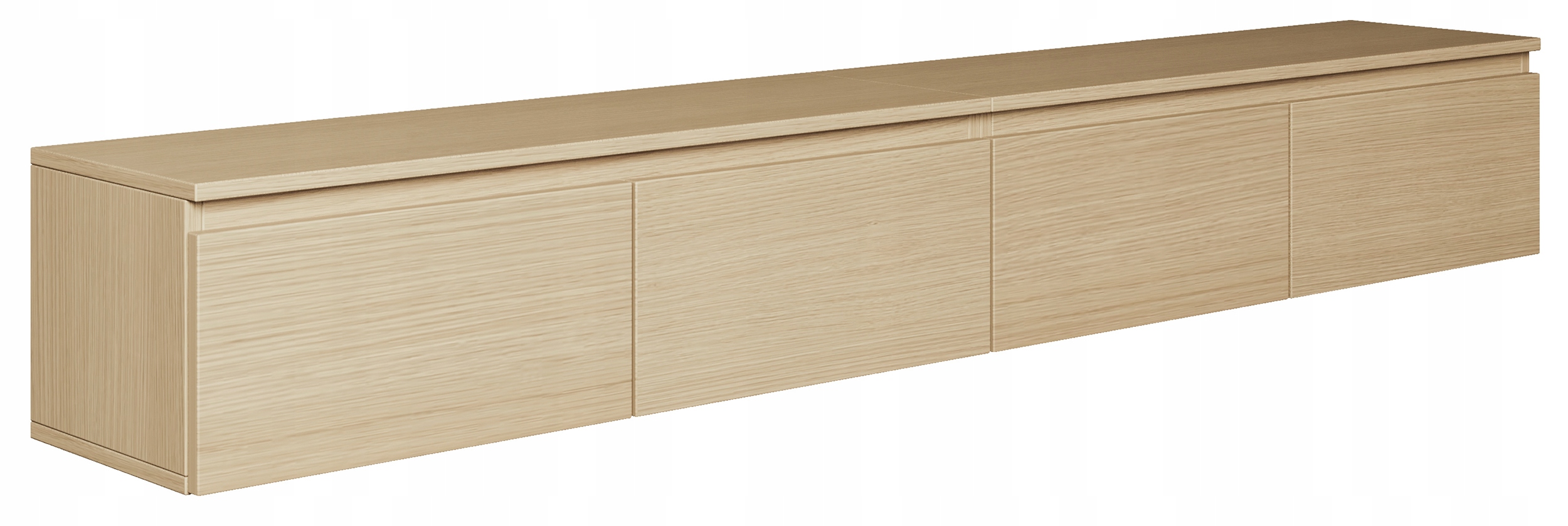 Szafka RTV Bemmi wisząca 200 cm dąb lindberg