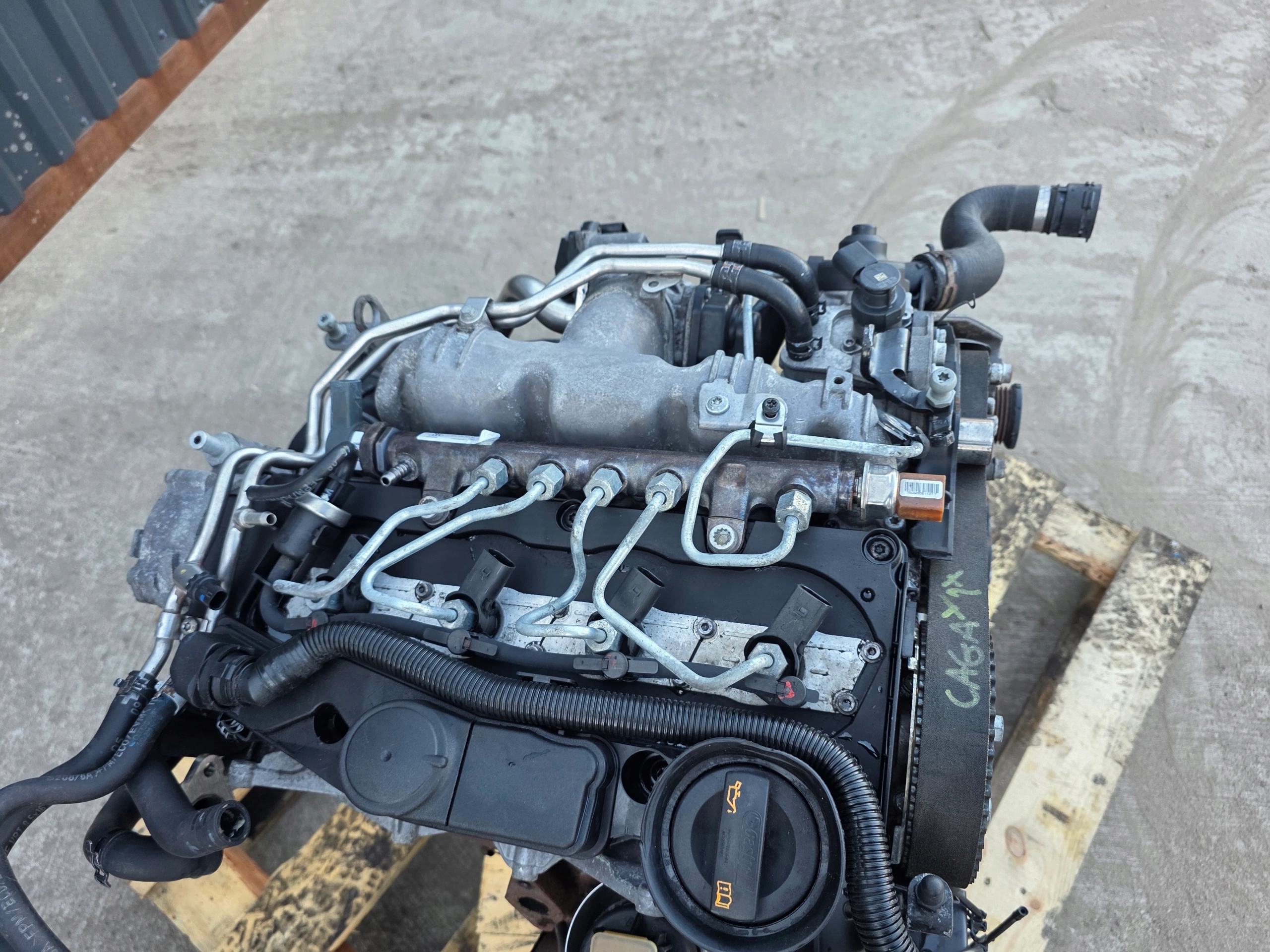 engine complete AUDI A5 8T A4 B8 Q5 8R SEAT EXEO 2.0 TDI CAG CAGA *1*!!!
