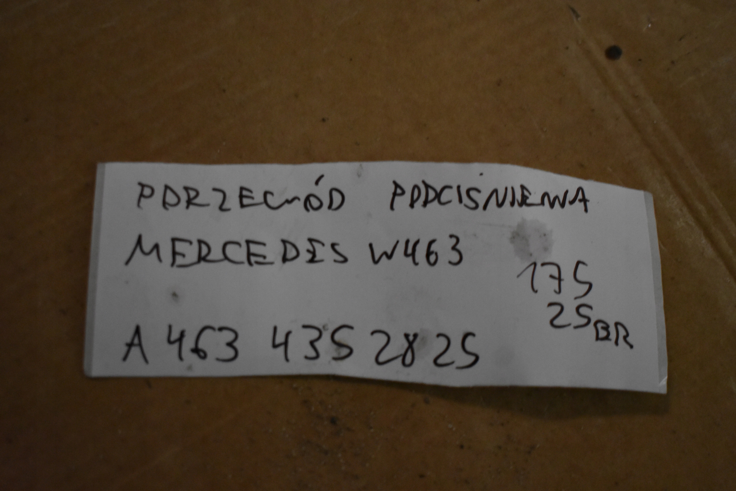 IDEALNY wiring vacual MERCEDES W463 1