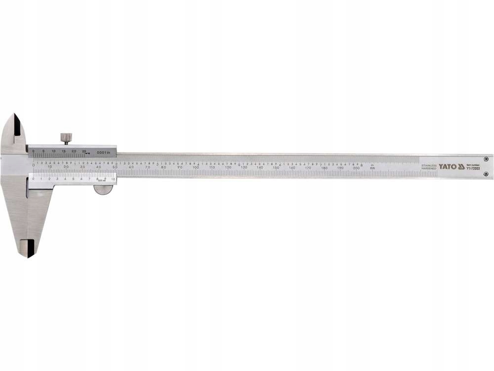 Yato Posuvné Měřítko 300 MM, Přesnost 0,02 0,001 MM