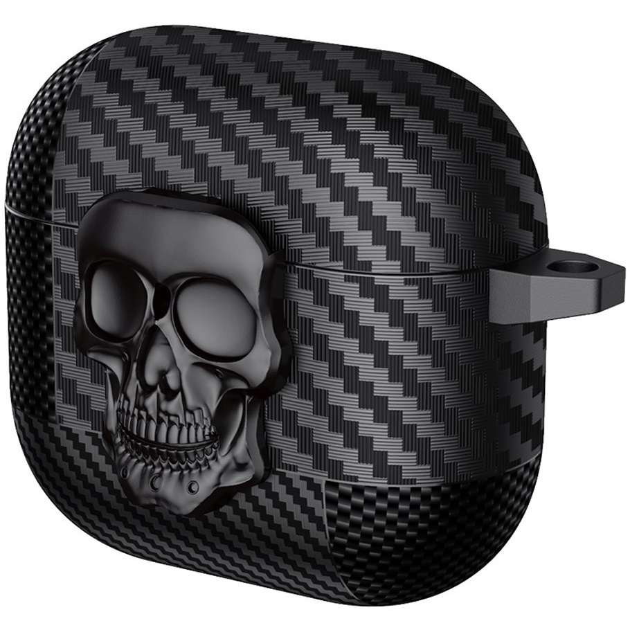 ETUI OBUDOWA CASE NA SŁUCHAWKI DO APPLE AIRPODS 4 Z KARABIŃCZYKIEM