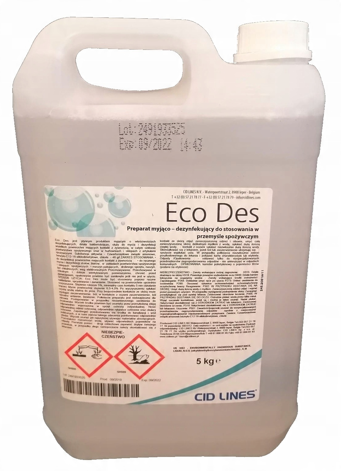 

Eco Des środek myjąco-dezynfekujący 5L