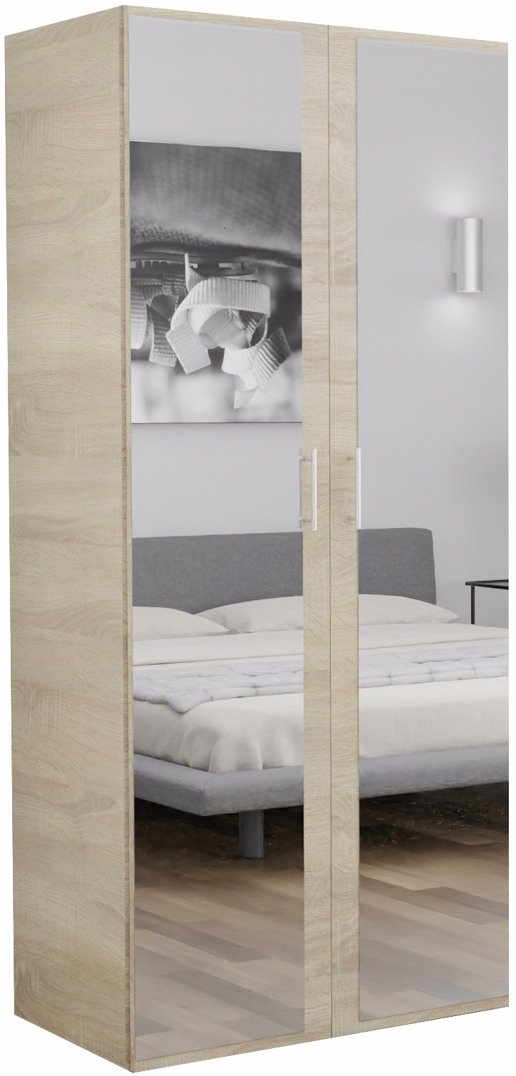 

Szafa 2 Sydney Sonoma 2 Lustra 80X190 Do Salonu