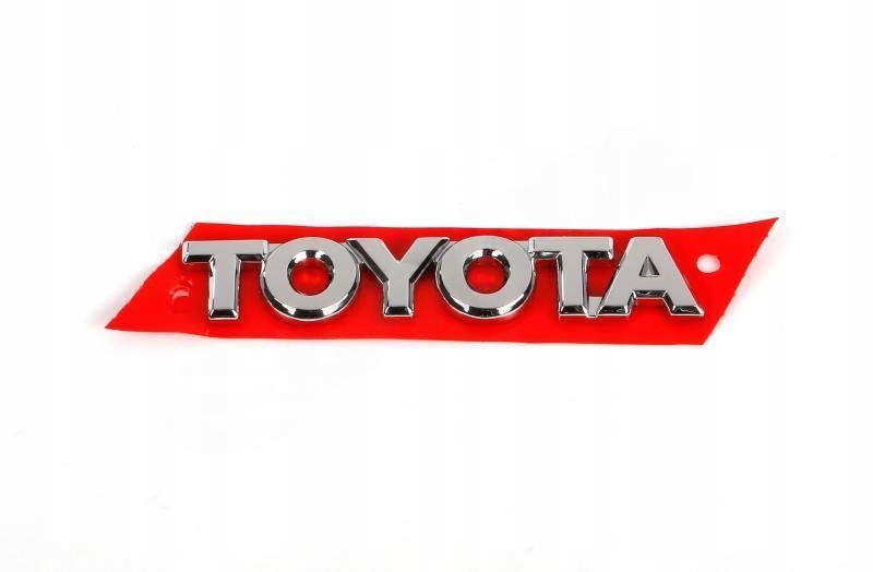 Toyota Corolla Chrómovaný emblém logo zadný Toyota 75441-02040 Oe