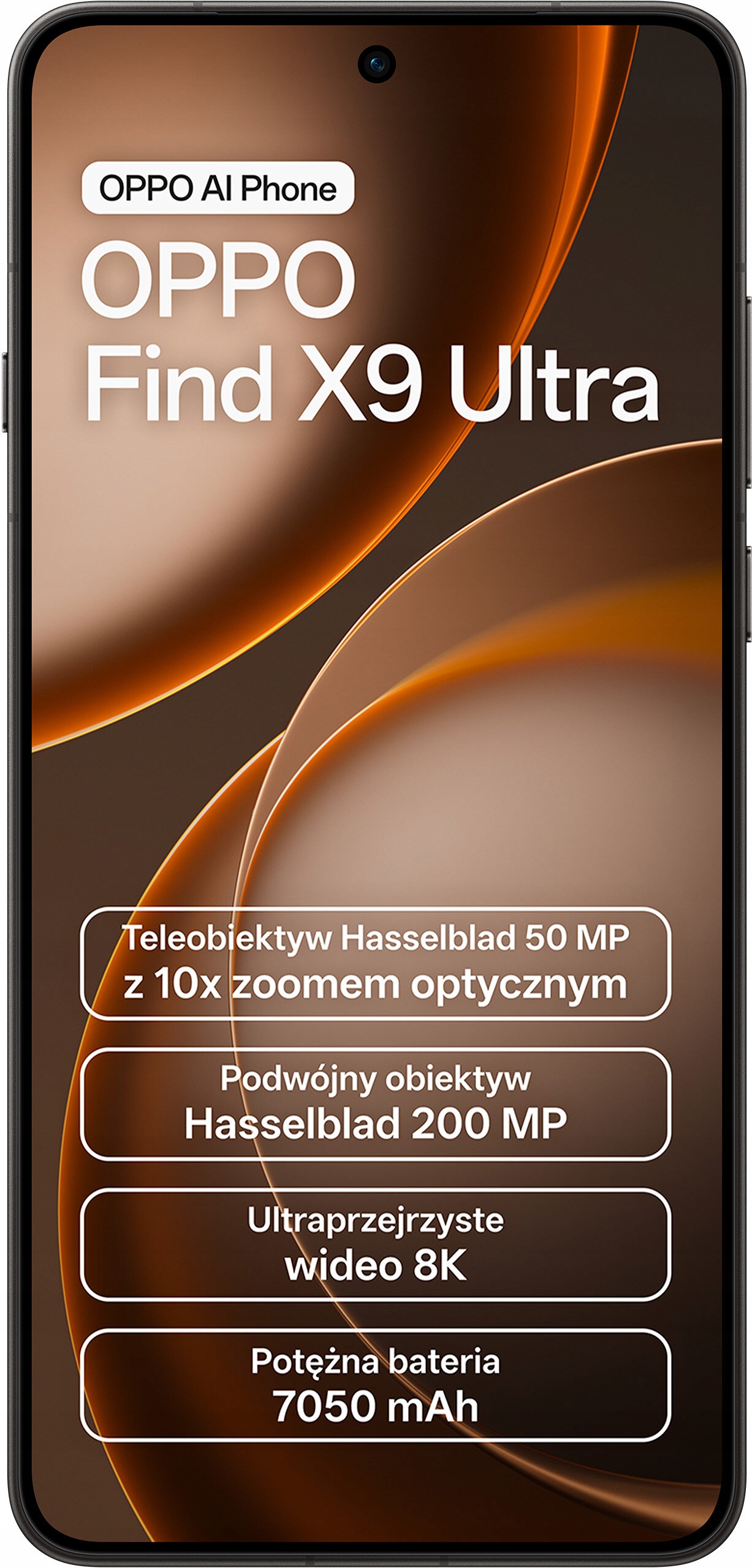 Smartfón Oppo Find X9 Ultra 12GB 512GB 5G eSIM 144Hz čierny Tundra Umber