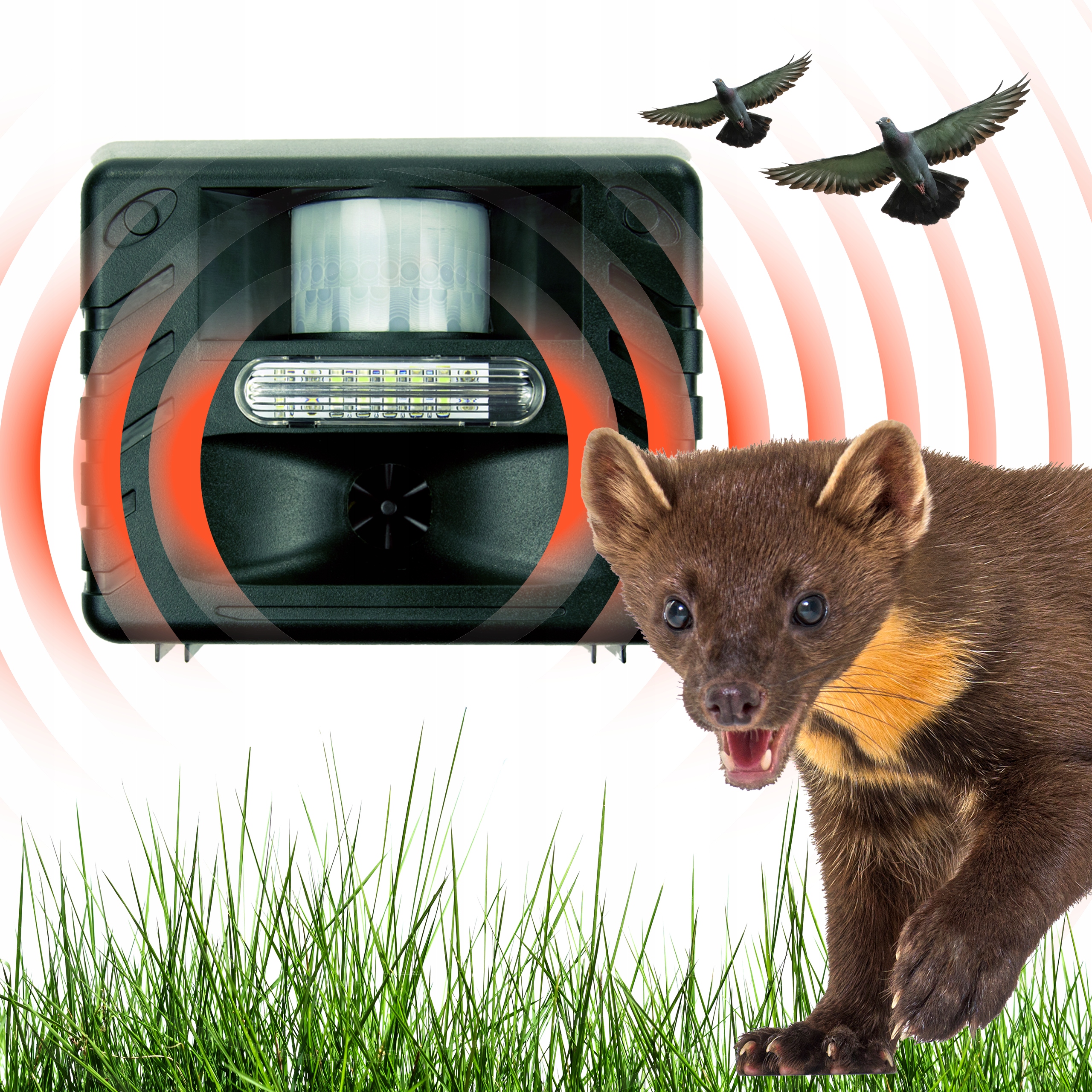 Odstraszacz kotów psów kun ptaków Yard Gard DL132