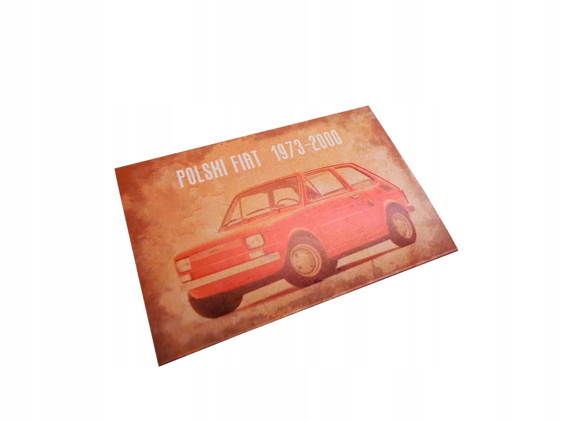 

Magnes na lodówkę Polski Fiat 126P 1973-2000