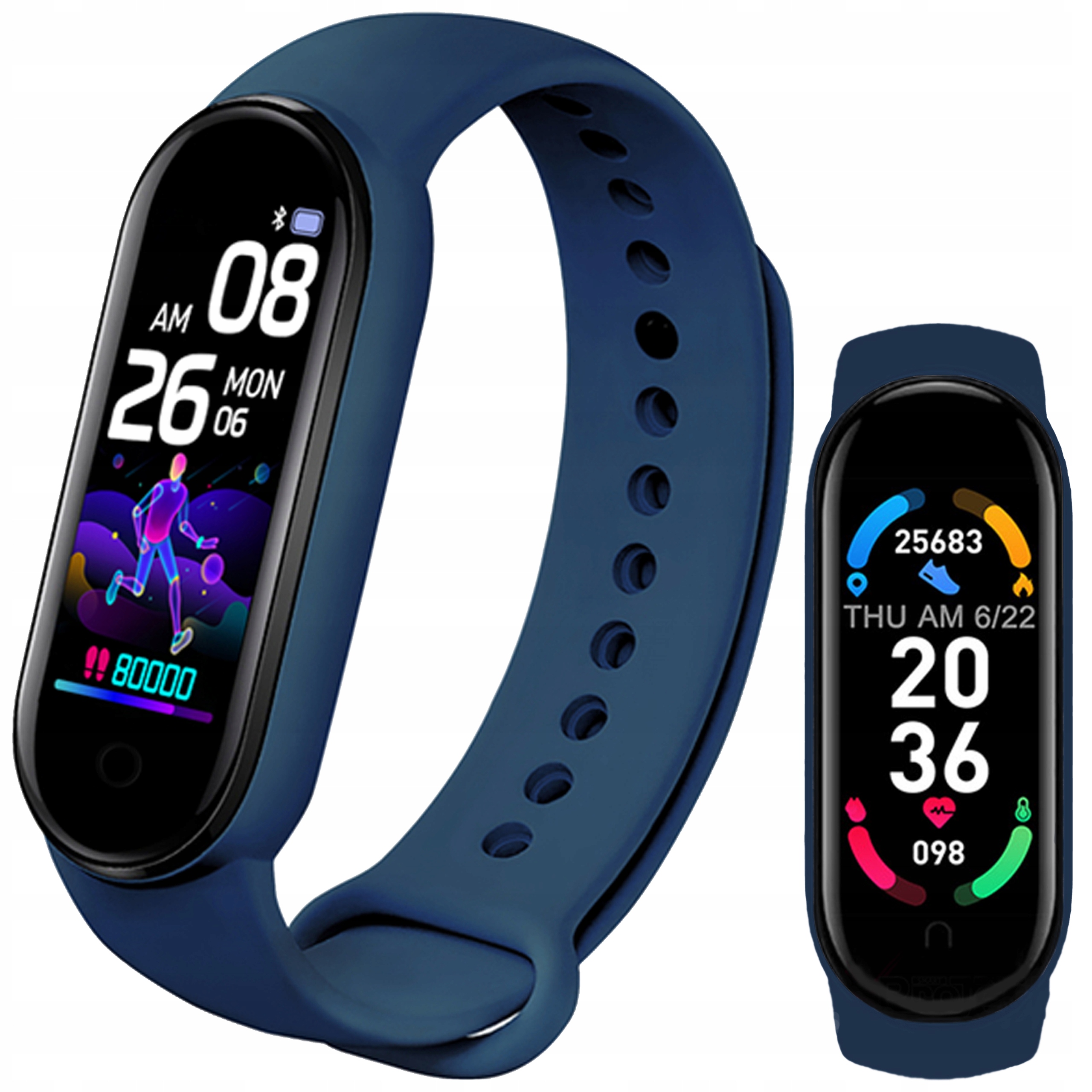 

Smartband Smartwatch Opaska Sportowa M6 Puls Kroki
