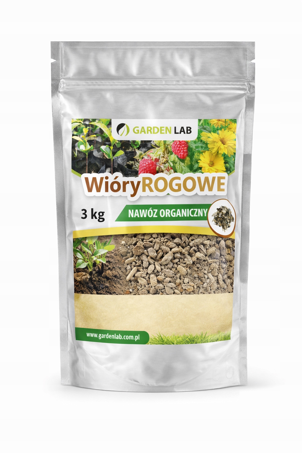 Rohové štěpky 3 kg – dlouhodobě působící hnojivo